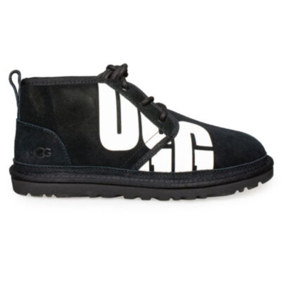 UGG Shoes - Black Lace-Up UGG Neumel Chopd Lace Up
